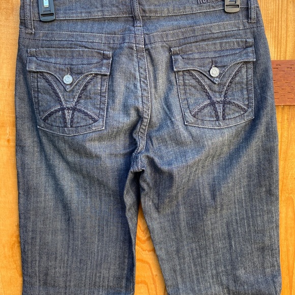 Kut From The Kloth Bootcut Flap Pocket Whisker Fades, Womens Jeans Size 10 - Picture 4 of 4